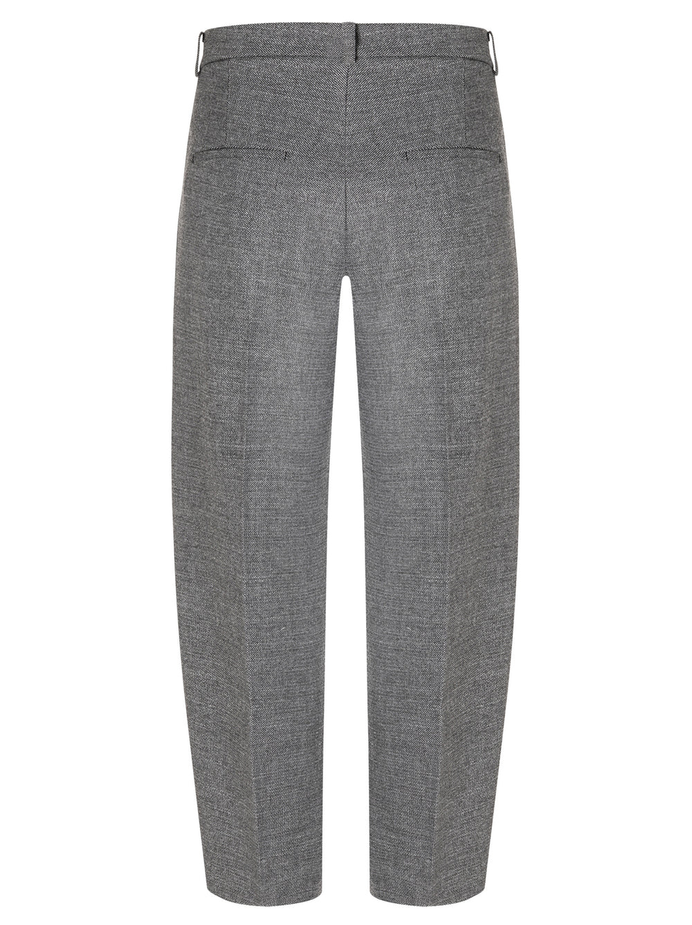 Cambio Emilie Pantalon – Grijs -62% polyester, 26% viscose, 9% wol, 3% elastaan-DAMES BROEKEN-Grijs