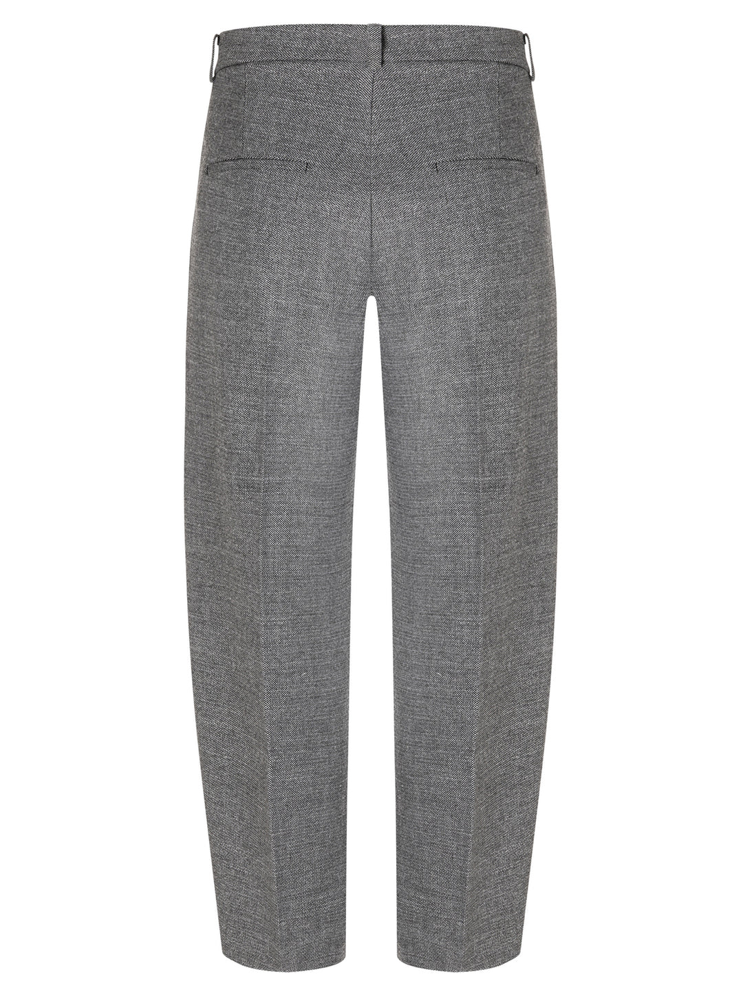 Cambio Emilie Pantalon – Grijs -62% polyester, 26% viscose, 9% wol, 3% elastaan-DAMES BROEKEN-Grijs