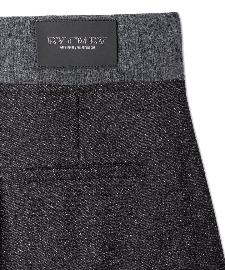 Cambio Enola Pantalon – Antraciet-82% polyester, 17% viscose, 1% elastaan-DAMES BROEKEN-Antraciet