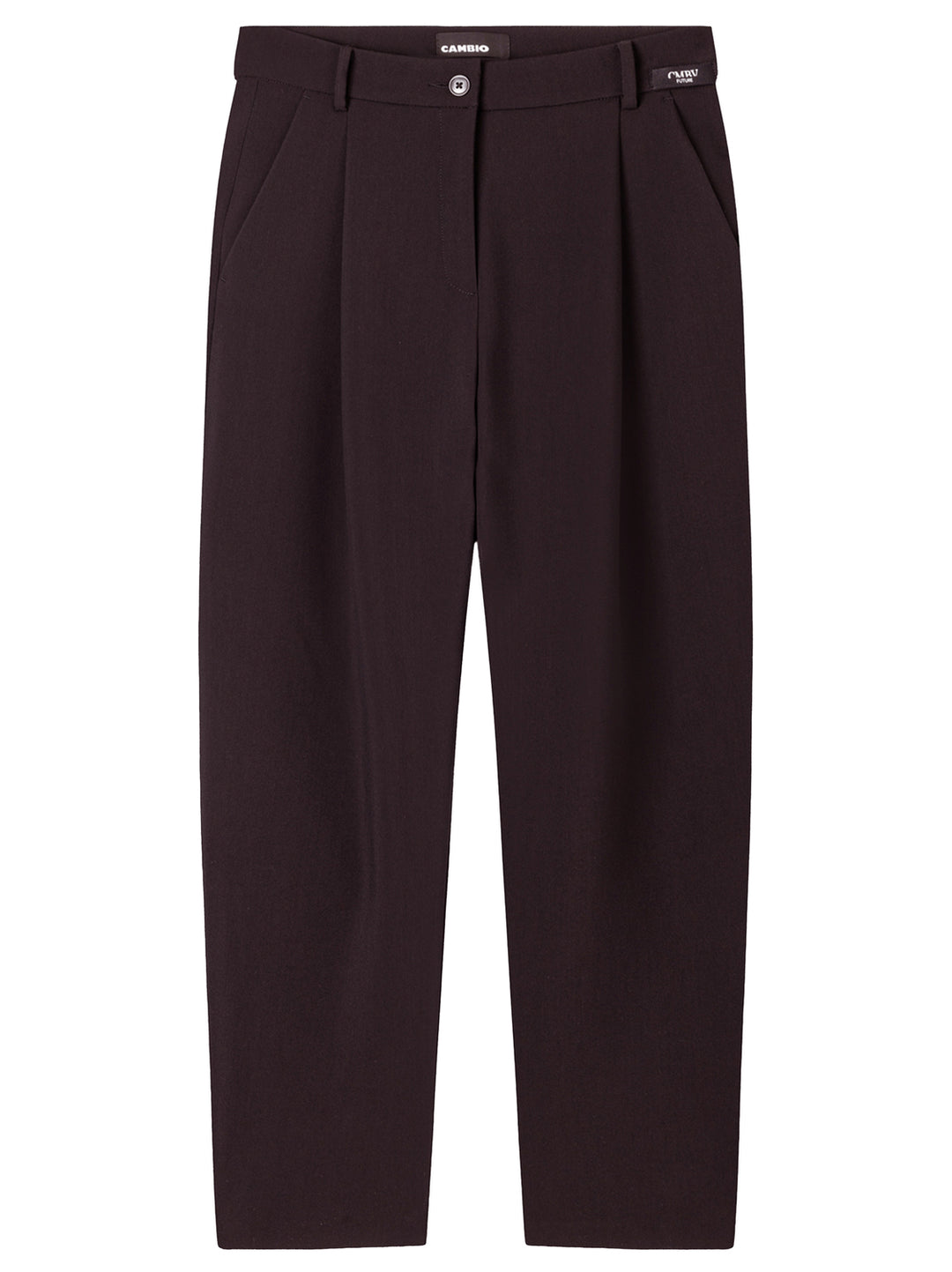 Cambio Etoile Pantalon – Bruin-65% viscose, 30% polyamide, 5% elasthaan-DAMES BROEKEN-Bruin