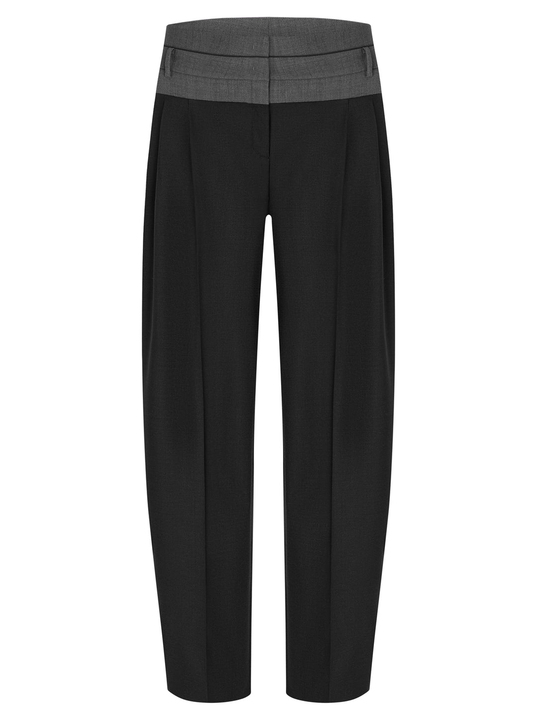 Cambio Evelin Pantalon – Zwart-53% polyester, 43% wol, 4% elastaan<br />-DAMES BROEKEN-Zwart