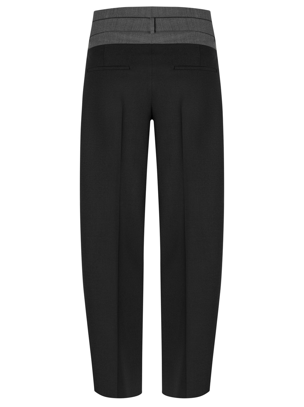 Cambio Evelin Pantalon – Zwart-53% polyester, 43% wol, 4% elastaan<br />-DAMES BROEKEN-Zwart