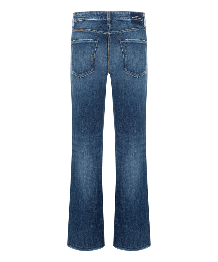 Cambio Fabienne Jeans – Blauw-98% katoen, 2% elastaan-DAMES BROEKEN-Blauw