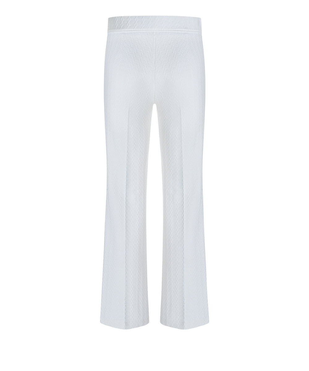 Cambio Faith off white broek-55% Katoen<br />43% Polyamide<br />2% Elastaan<br /><br />-DAMES BROEKEN-Room