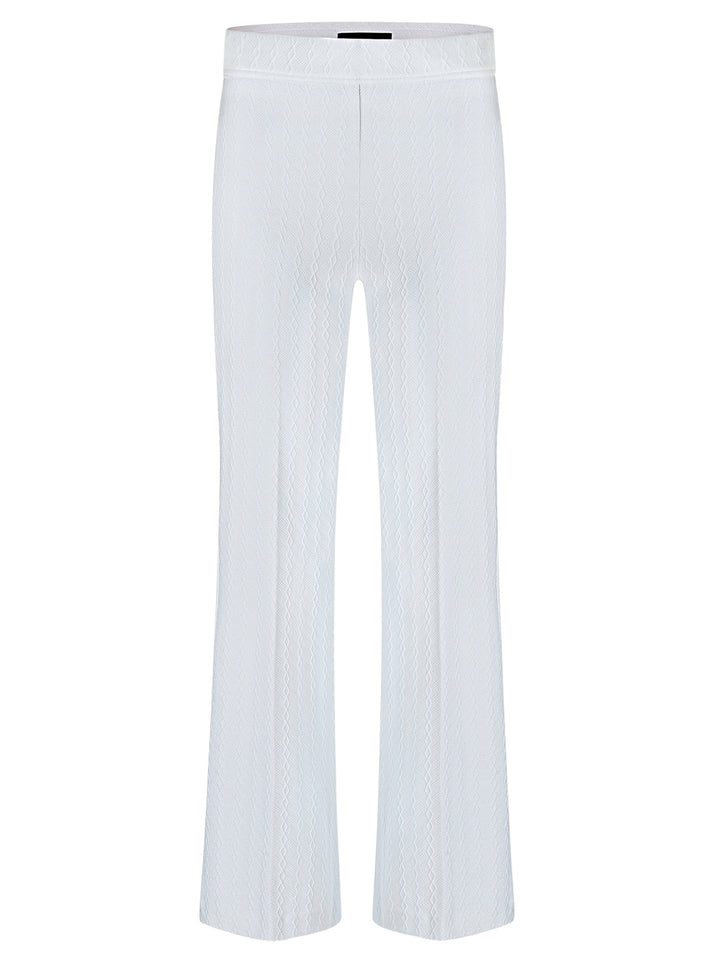 Cambio Faith off white broek-55% Katoen<br />43% Polyamide<br />2% Elastaan<br /><br />-DAMES BROEKEN-Room