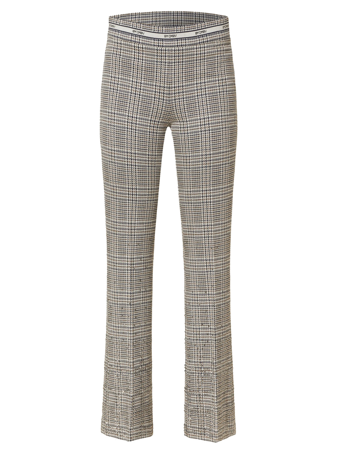 Cambio Faith pantalon met kristallen-68% Viscose<br />29% Polyamid<br />3% Elasthan-DAMES BROEKEN-Beige