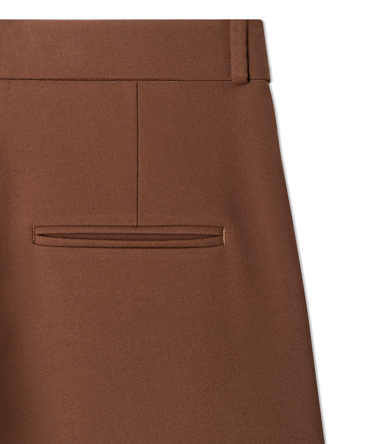 Cambio Famous Pantalon – Bruin-63% polyester, 27% viscose, 7% katoen, 3% elasthaan-DAMES BROEKEN-Bruin