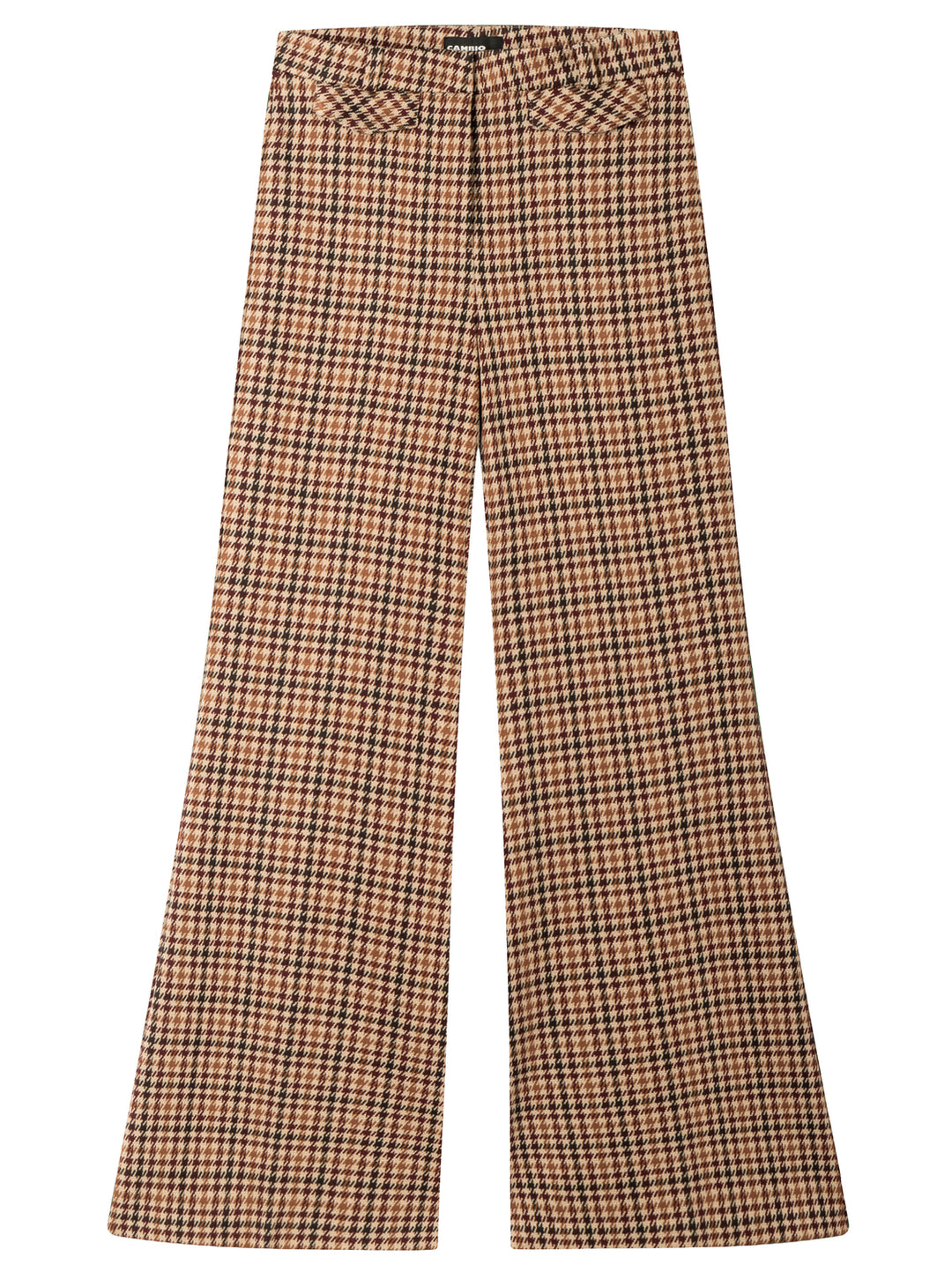 Cambio Famous Pantalon – Bruin-63% viscose, 34% polyamide, 3% elastaan-DAMES BROEKEN-Bruin