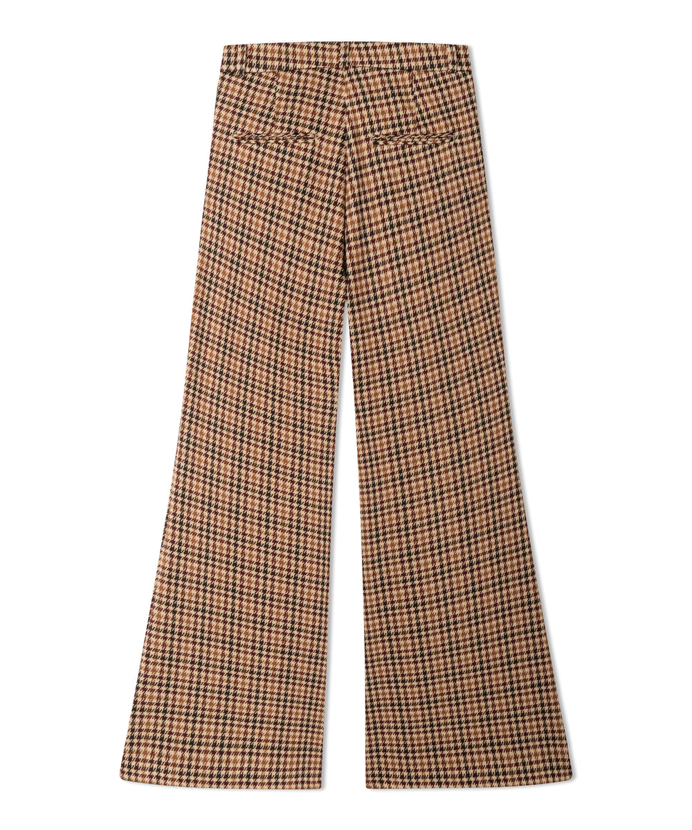 Cambio Famous Pantalon – Bruin-63% viscose, 34% polyamide, 3% elastaan-DAMES BROEKEN-Bruin