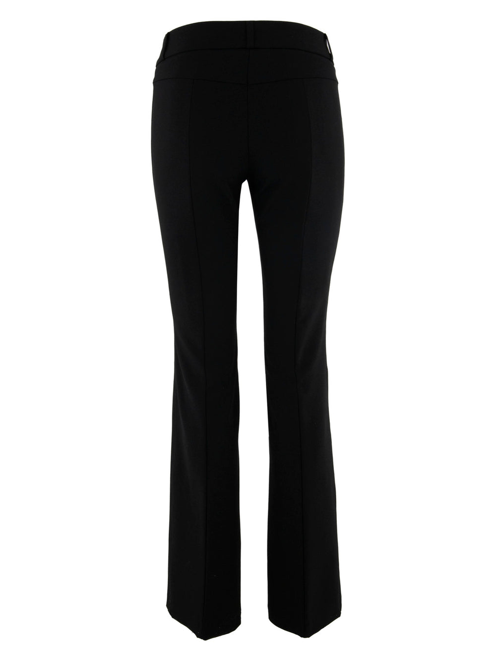 Cambio Farah Long Flap Pantalon – Zwart-88% polyamide, 12% elastaan-DAMES BROEKEN-Zwart