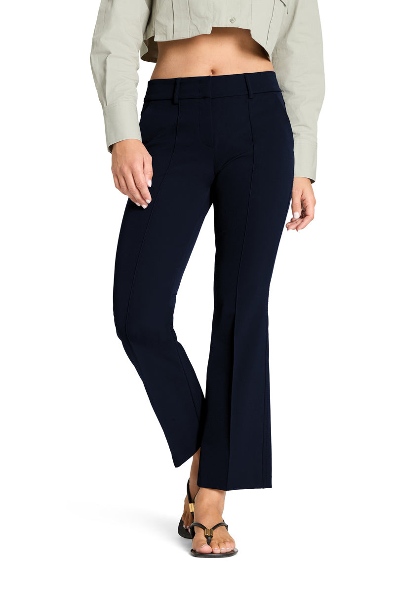 Cambio Farah Pantalon – Blauw-88% polyamide, 12% elastaan-DAMES BROEKEN-Blauw