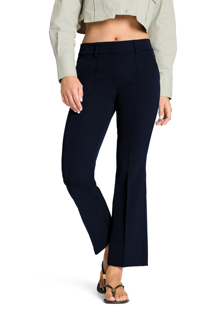 Cambio Farah Pantalon – Blauw-88% polyamide, 12% elastaan-DAMES BROEKEN-Blauw