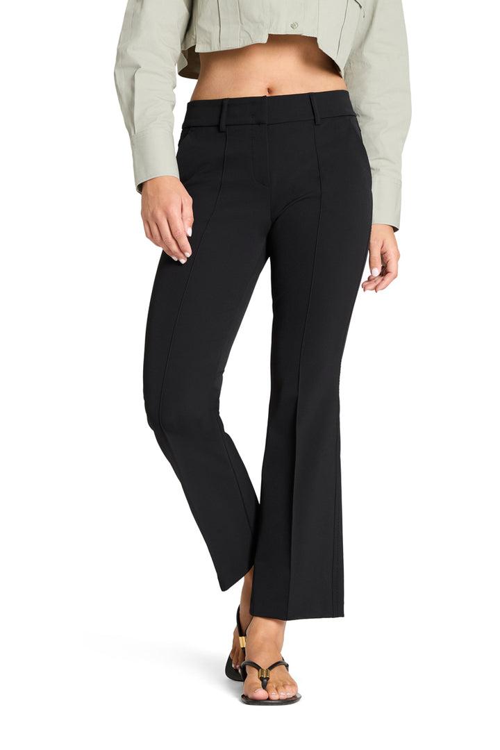 Cambio Farah Pantalon – Zwart-88% polyamide, 12% elastaan-DAMES BROEKEN-Zwart