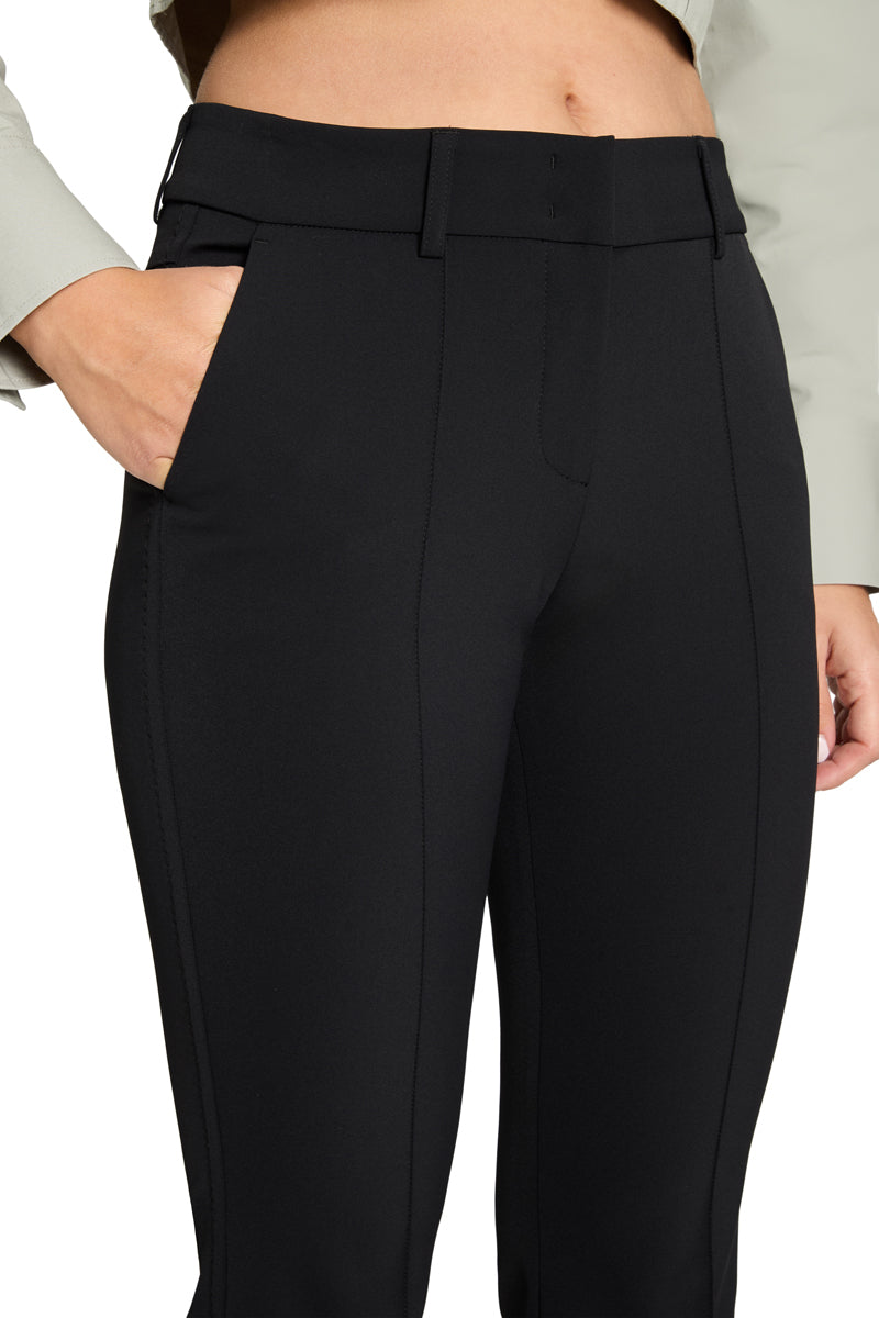 Cambio Farah Pantalon – Zwart-88% polyamide, 12% elastaan-DAMES BROEKEN-Zwart