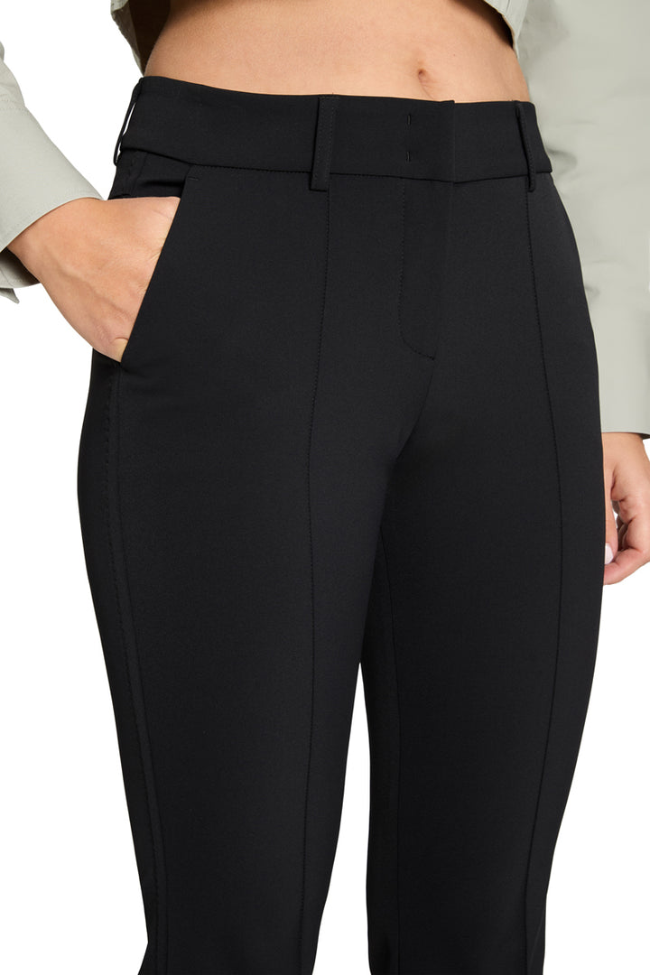 Cambio Farah Pantalon – Zwart-88% polyamide, 12% elastaan-DAMES BROEKEN-Zwart