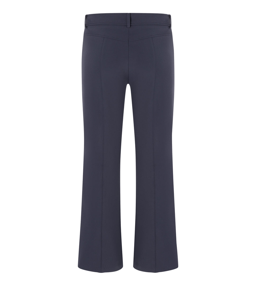 Cambio Farah Patched Pantalon – Blauw-88% polyamide, 12% elastaan-DAMES BROEKEN-Blauw