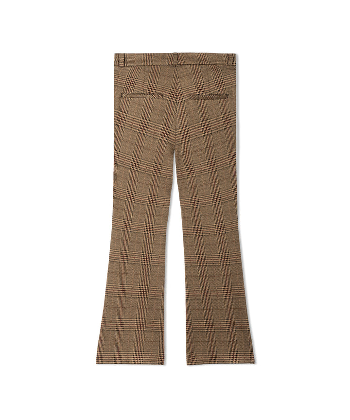 Cambio Fleur Cropped Pantalon – Bruin-74% viscose, 24% polyamide, 2% elastaan-DAMES BROEKEN-Bruin