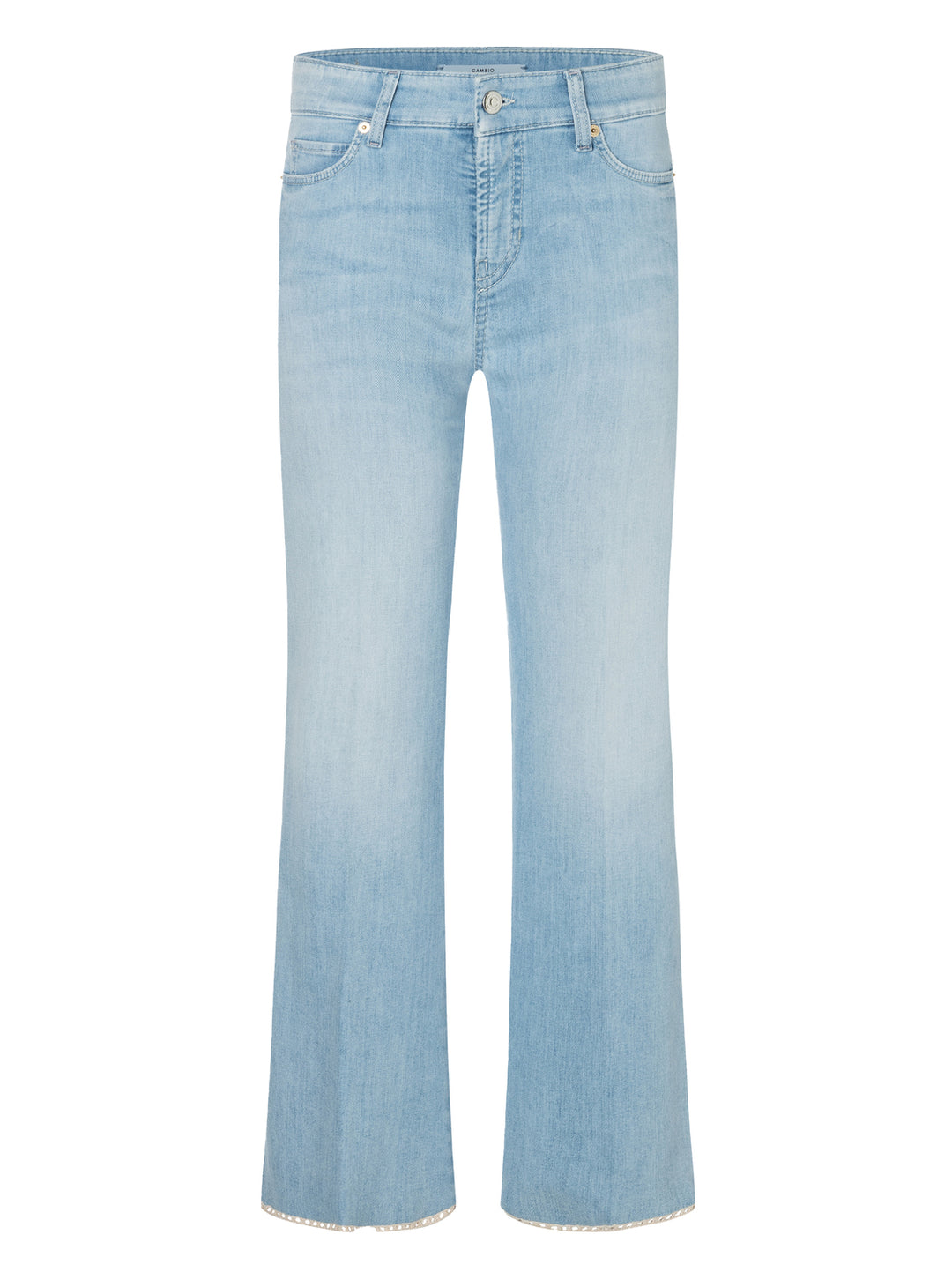 Cambio Francesca jeans-92% katoen, 6% elastomultiester, 2% elasthaan-DAMES BROEKEN-Blauw