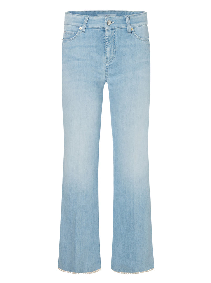Cambio Francesca jeans-92% katoen, 6% elastomultiester, 2% elasthaan-DAMES BROEKEN-Blauw