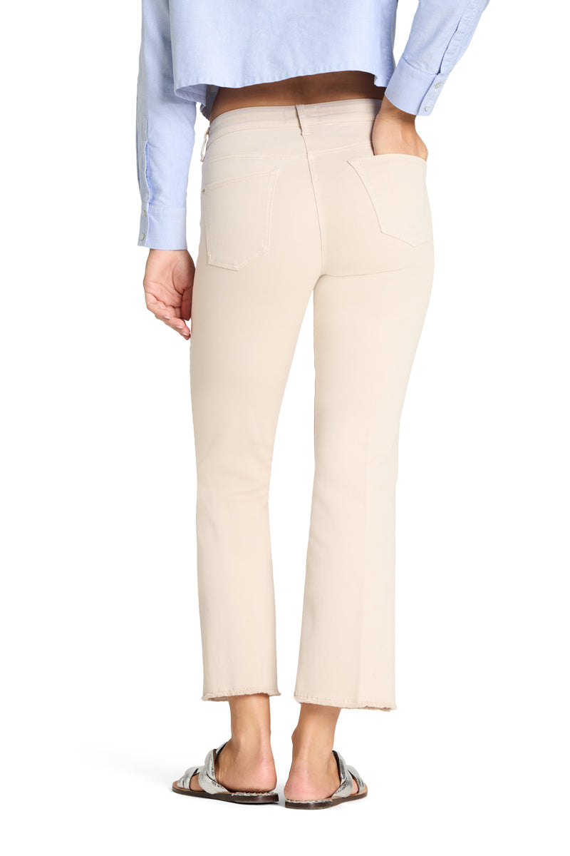 Cambio Francesca Jeans – Beige-97% katoen, 3% elastaan-DAMES BROEKEN-Beige