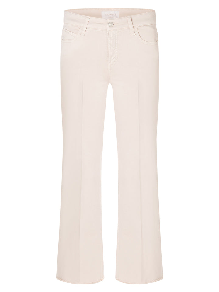 Cambio Francesca Jeans – Beige-97% katoen, 3% elastaan-DAMES BROEKEN-Beige