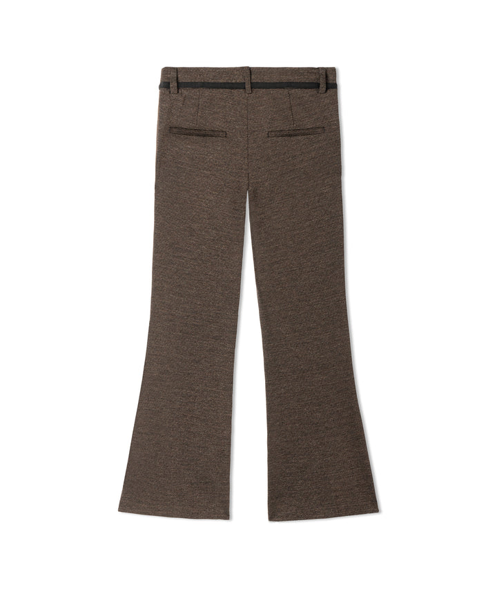 Cambio Francoise Pantalon – Bruin-57% viscose, 38% polyamide, 5% elastaan-DAMES BROEKEN-Bruin