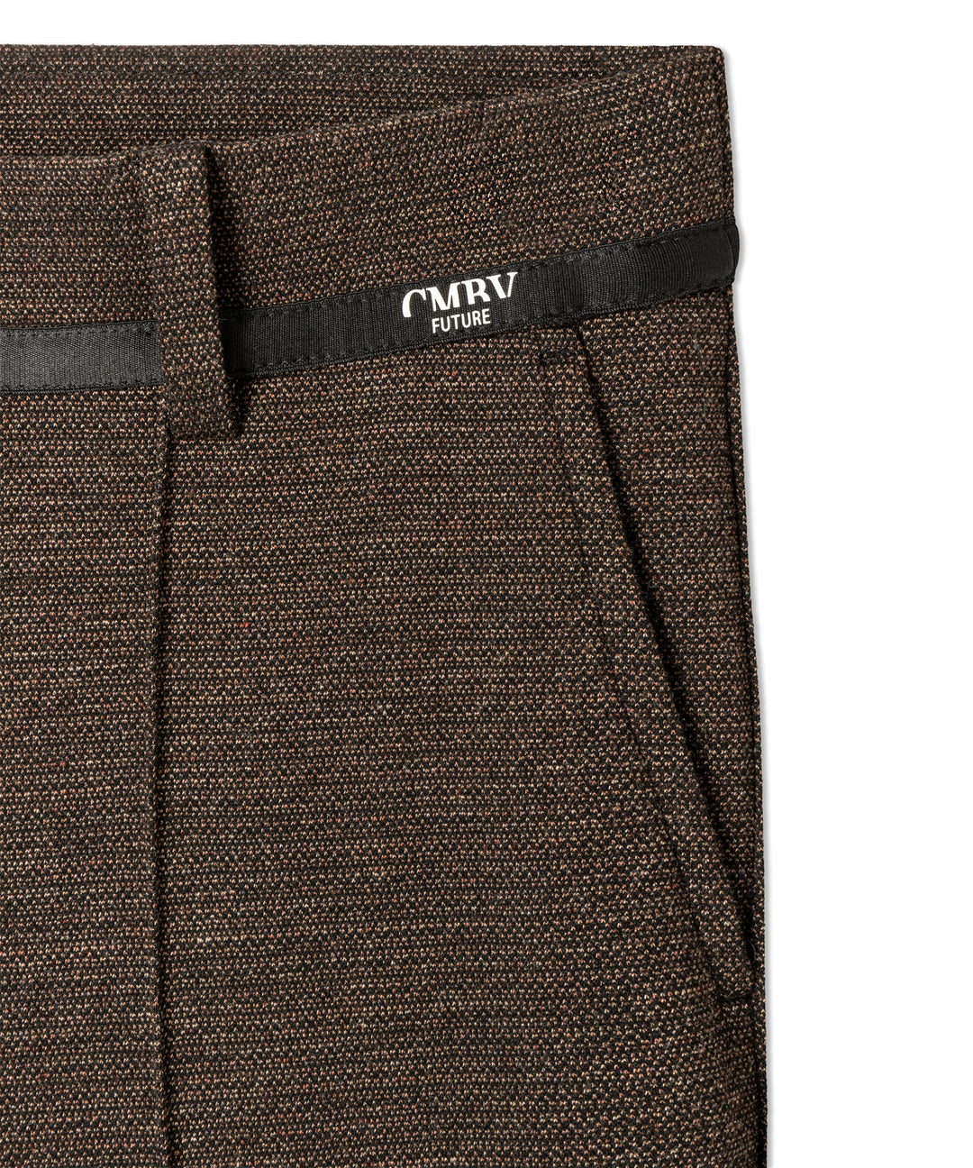 Cambio Francoise Pantalon – Bruin-57% viscose, 38% polyamide, 5% elastaan-DAMES BROEKEN-Bruin