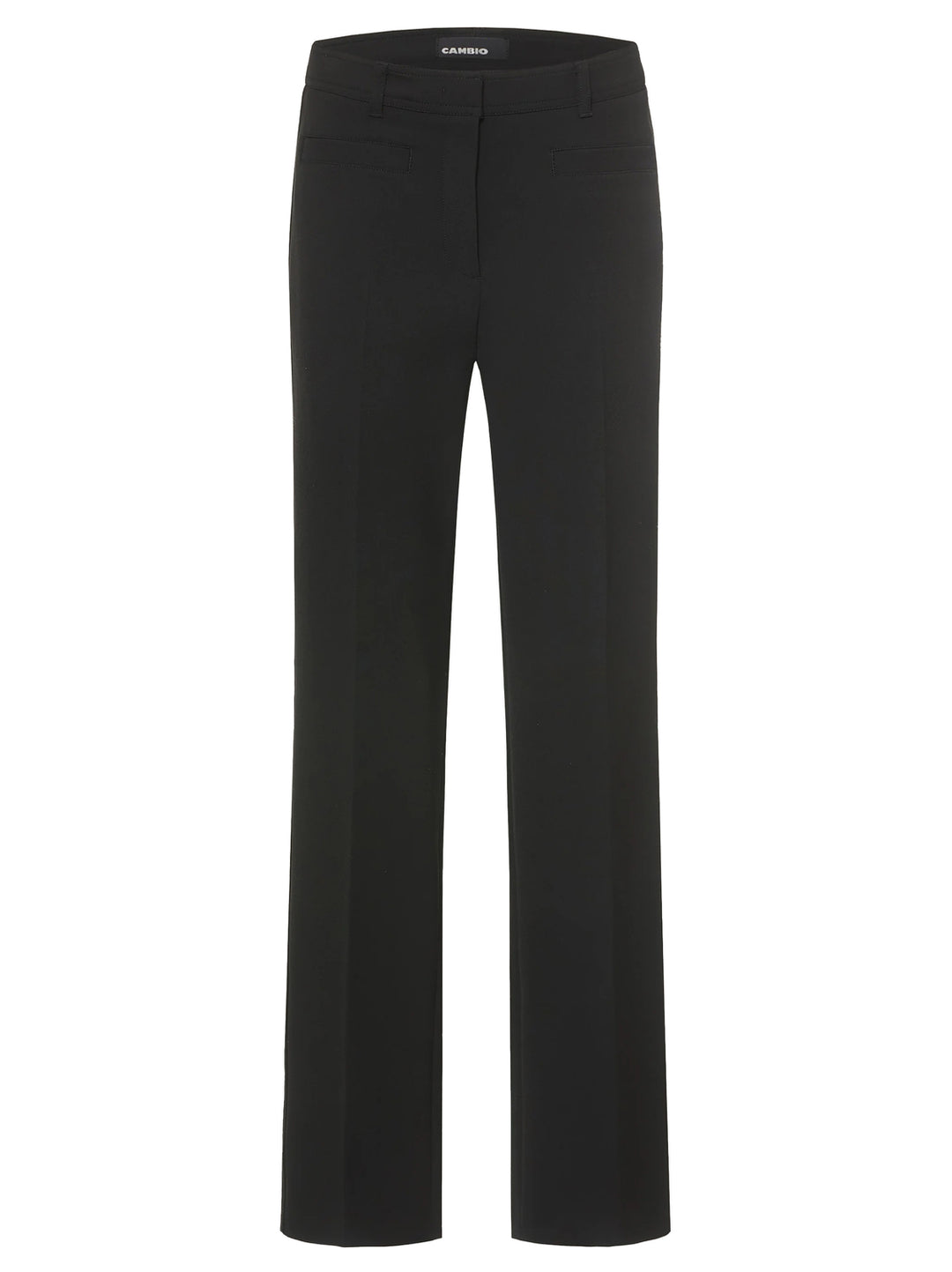 Cambio Ginger Pantalon – Zwart-63% polyester, 27% viscose, 7% katoen, 3% elasthaan-DAMES BROEKEN-Zwart