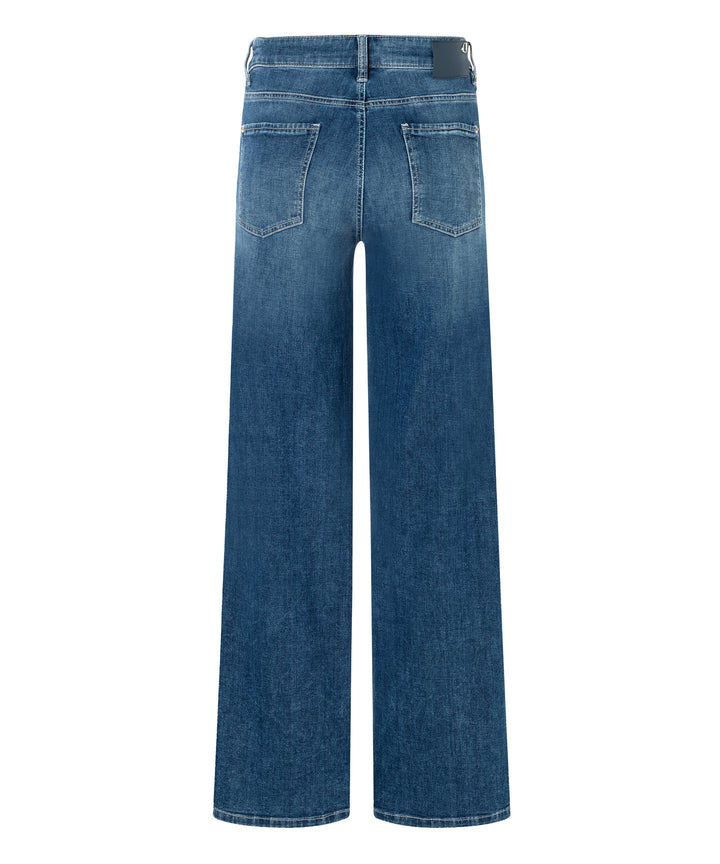 Cambio jeans Alek lefthand mid-92%CO/6%EME/2%EL-DAMES BROEKEN-Blauw