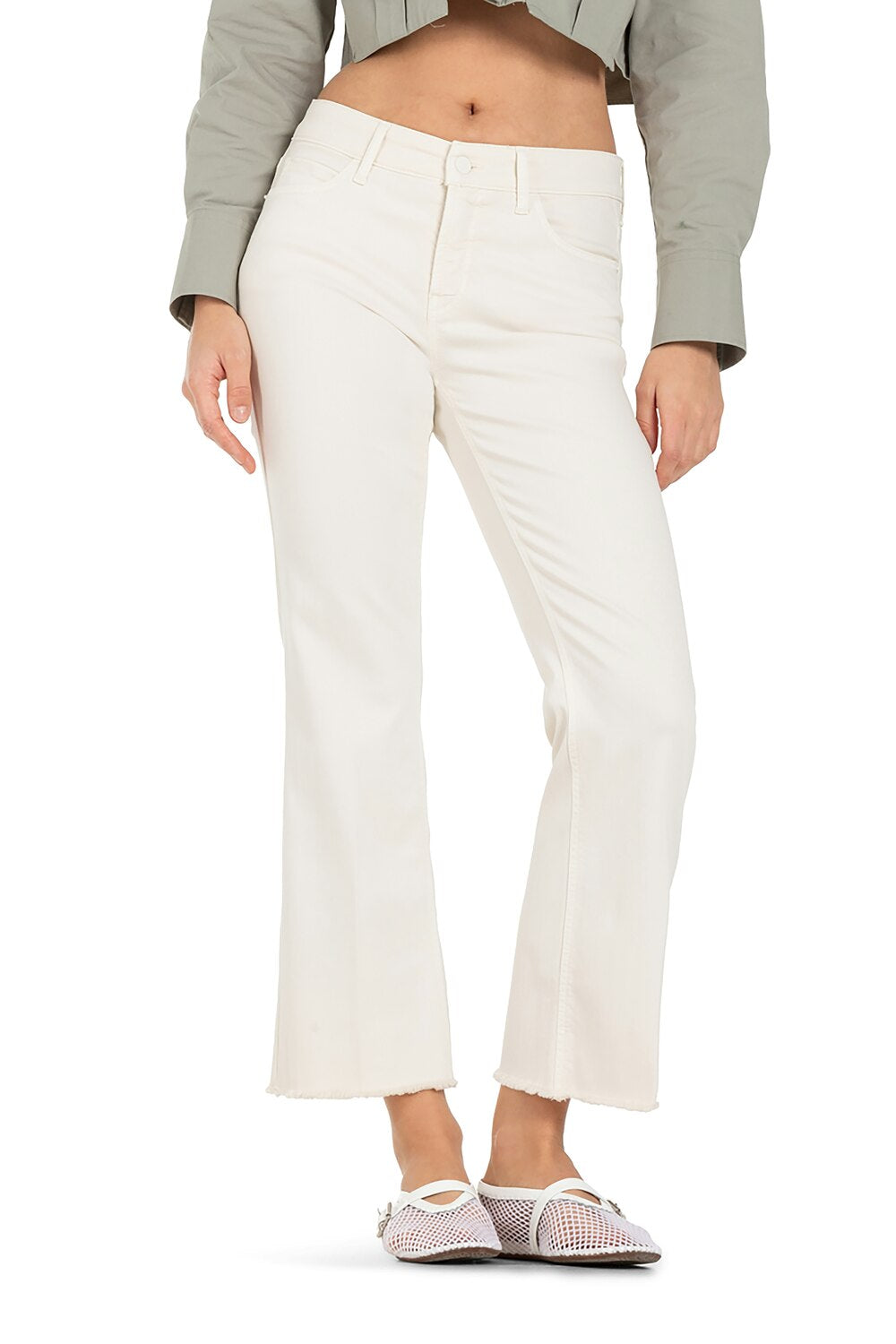 Cambio jeans Francesca-91% katoen, 6% elastomutiester, 3% elasthaan-DAMES BROEKEN-Beige