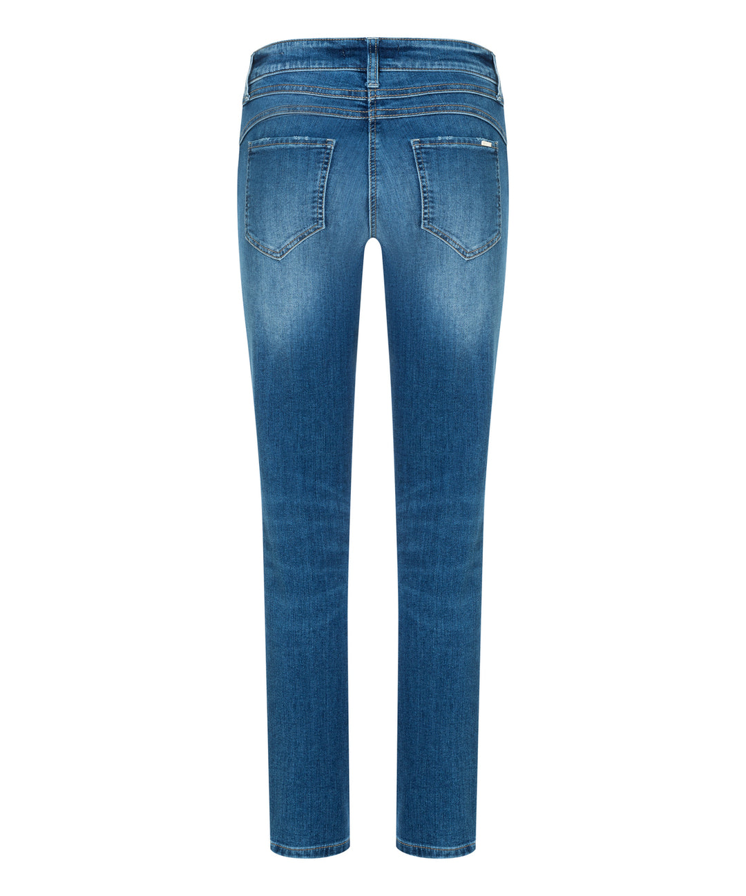Cambio jeans Parla-49% katoen<br />27% polyester<br />20% modal<br />4% polyurethaan-DAMES BROEKEN-Blauw