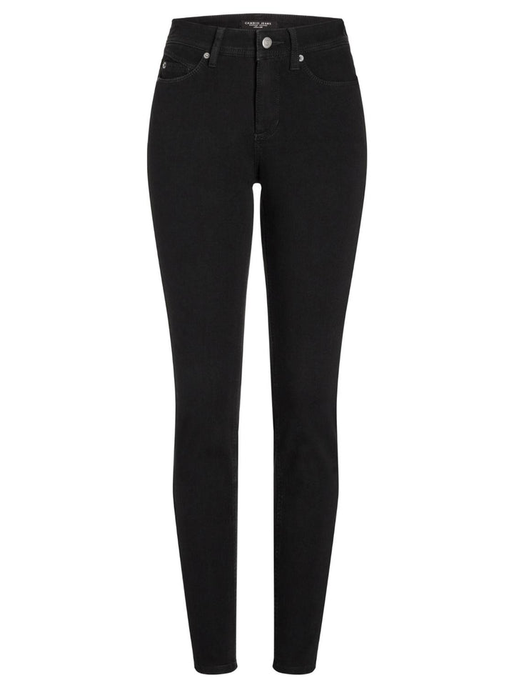Cambio jeans Parla-77% katoen<br />18% polyester<br />5% elastan-DAMES BROEKEN-Zwart
