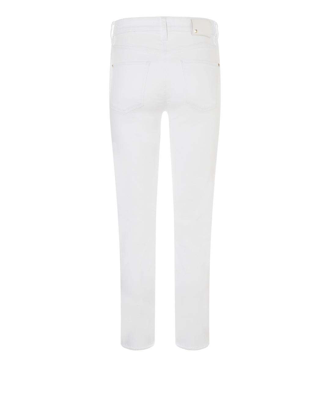 Cambio jeans piper short softwash frin-89% Katoen<br />9% Elastomultiester<br />2% Elastaan-DAMES BROEKEN-Wit