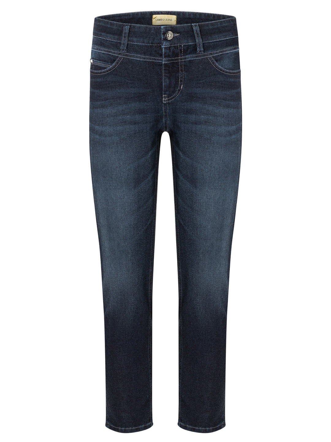 Cambio jeans Posh - deep ocean used-94% katoen, 4% elastomultiester, 2% elasthaan-DAMES BROEKEN-Blauw