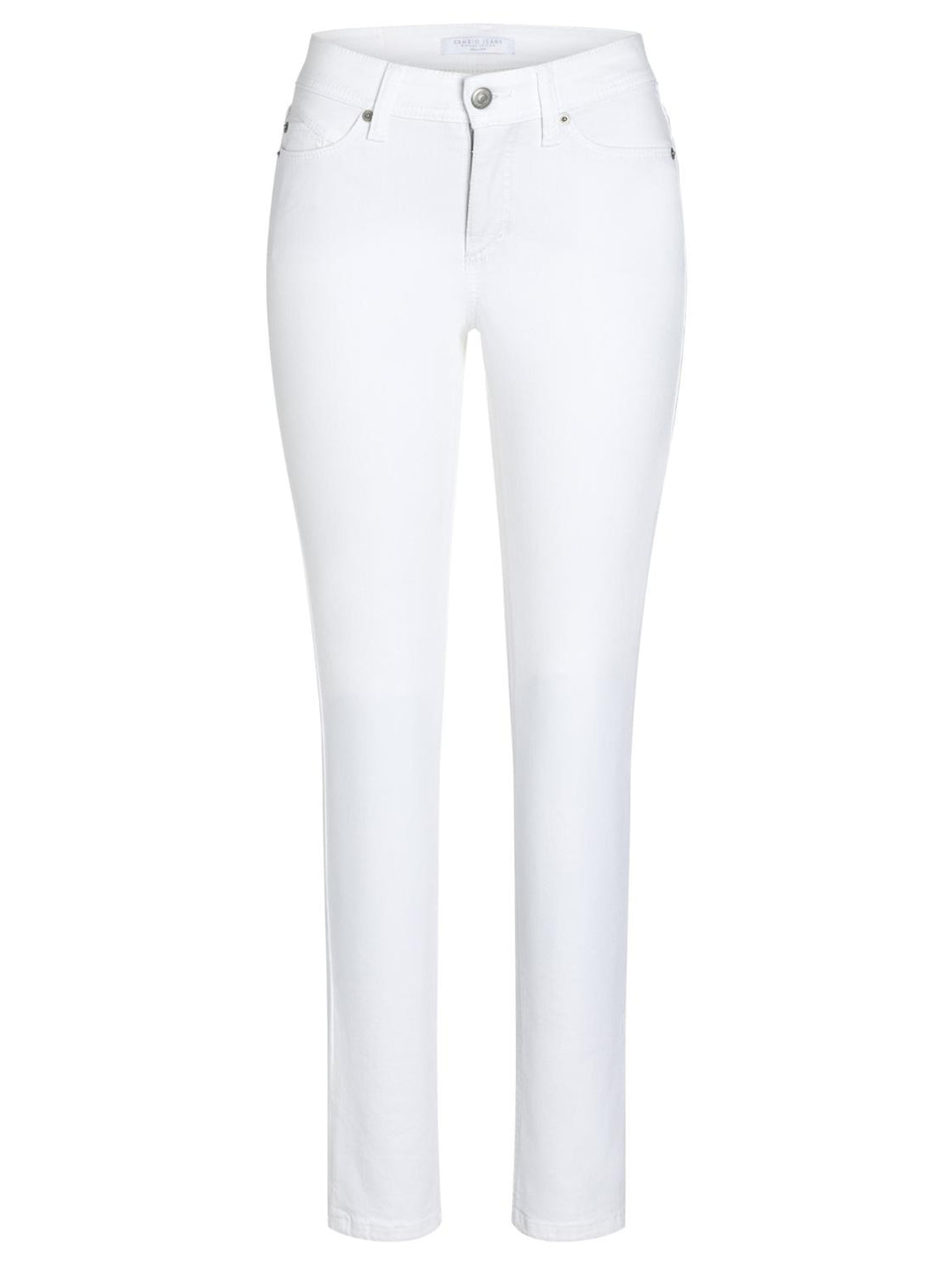 Cambio jeans wit Parla-89% katoen, 9% elastomultiester, 2% elasthaan-DAMES BROEKEN-Wit