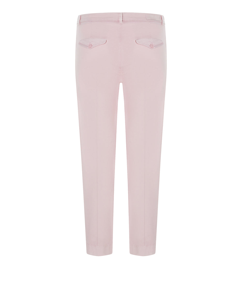 Cambio Karina rose blush pantalon-97% Katoen<br />3% Elastaan-DAMES BROEKEN-Roze