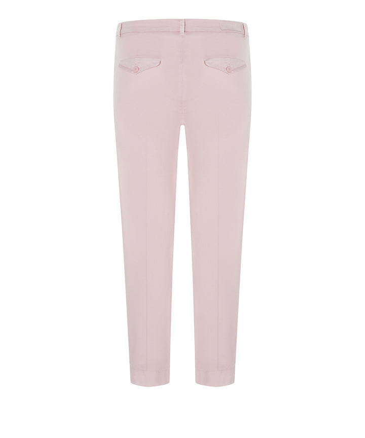 Cambio Karina rose blush pantalon-97% Katoen<br />3% Elastaan-DAMES BROEKEN-Roze