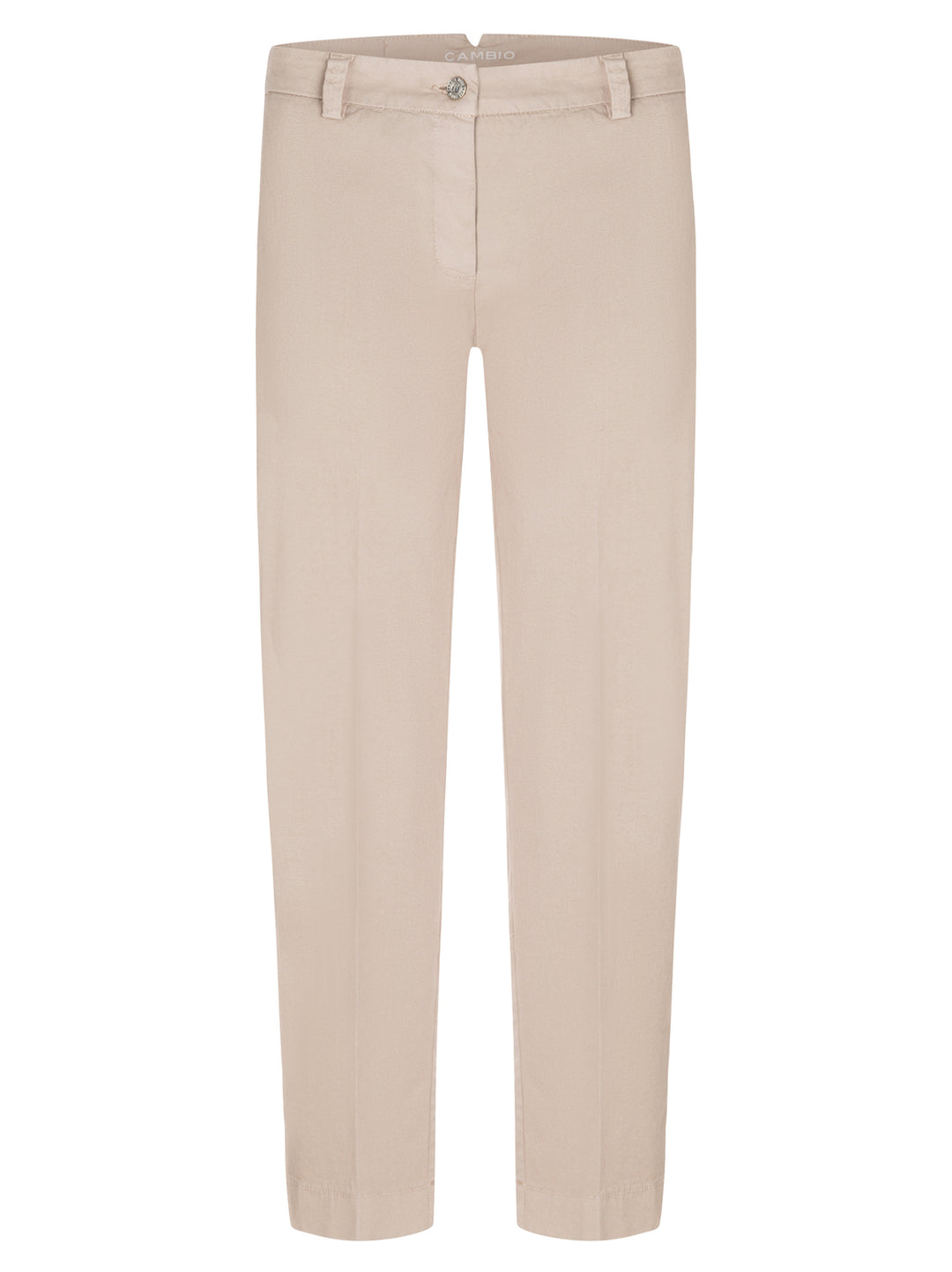 Cambio Kiana Pantalon – Beige-97% katoen, 3% elastaan-DAMES BROEKEN-Beige