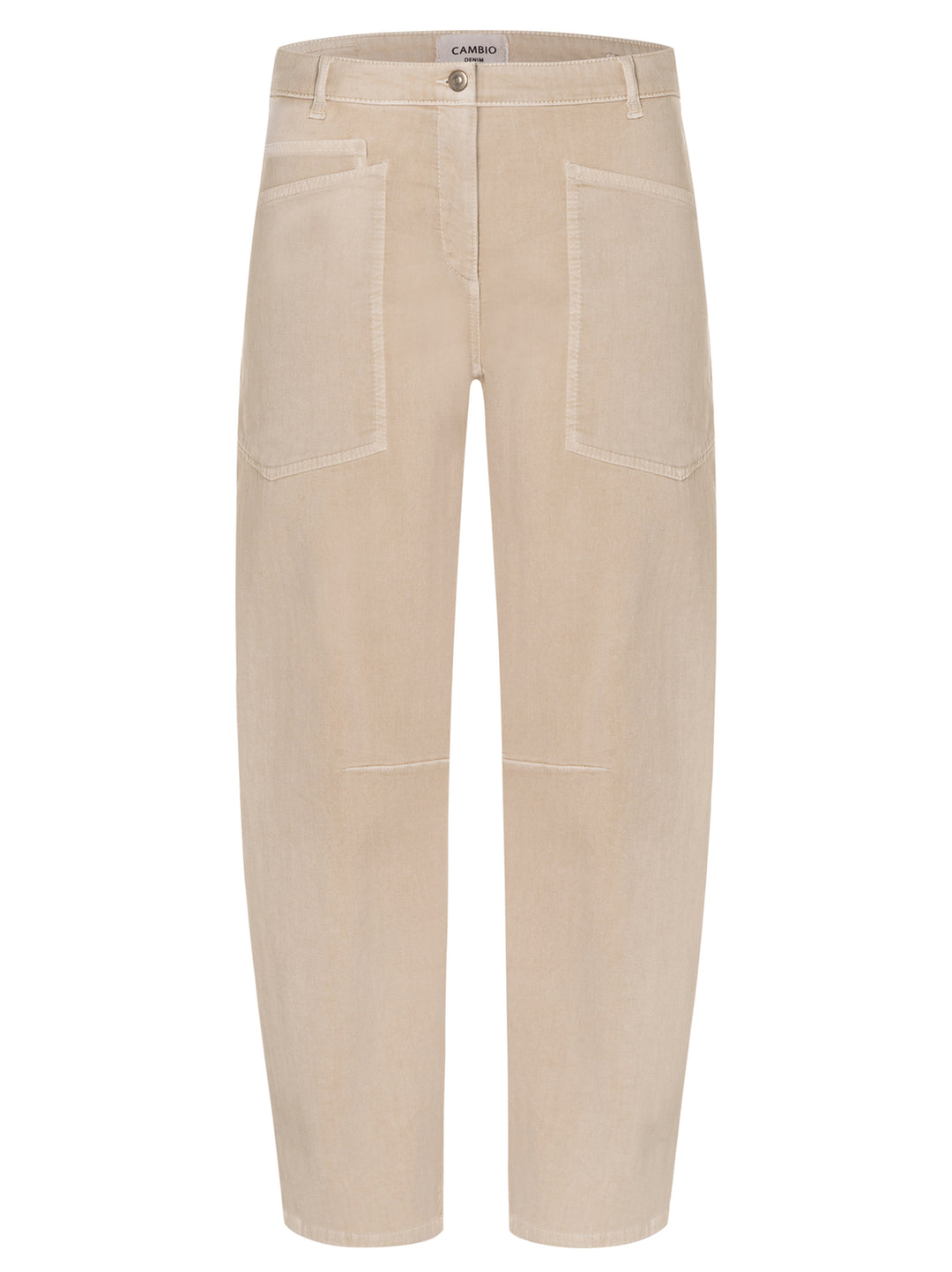 Cambio Ocean Jeans – Beige-94% katoen, 4% elastisch polyamide, 2% elastaan-DAMES BROEKEN-Beige