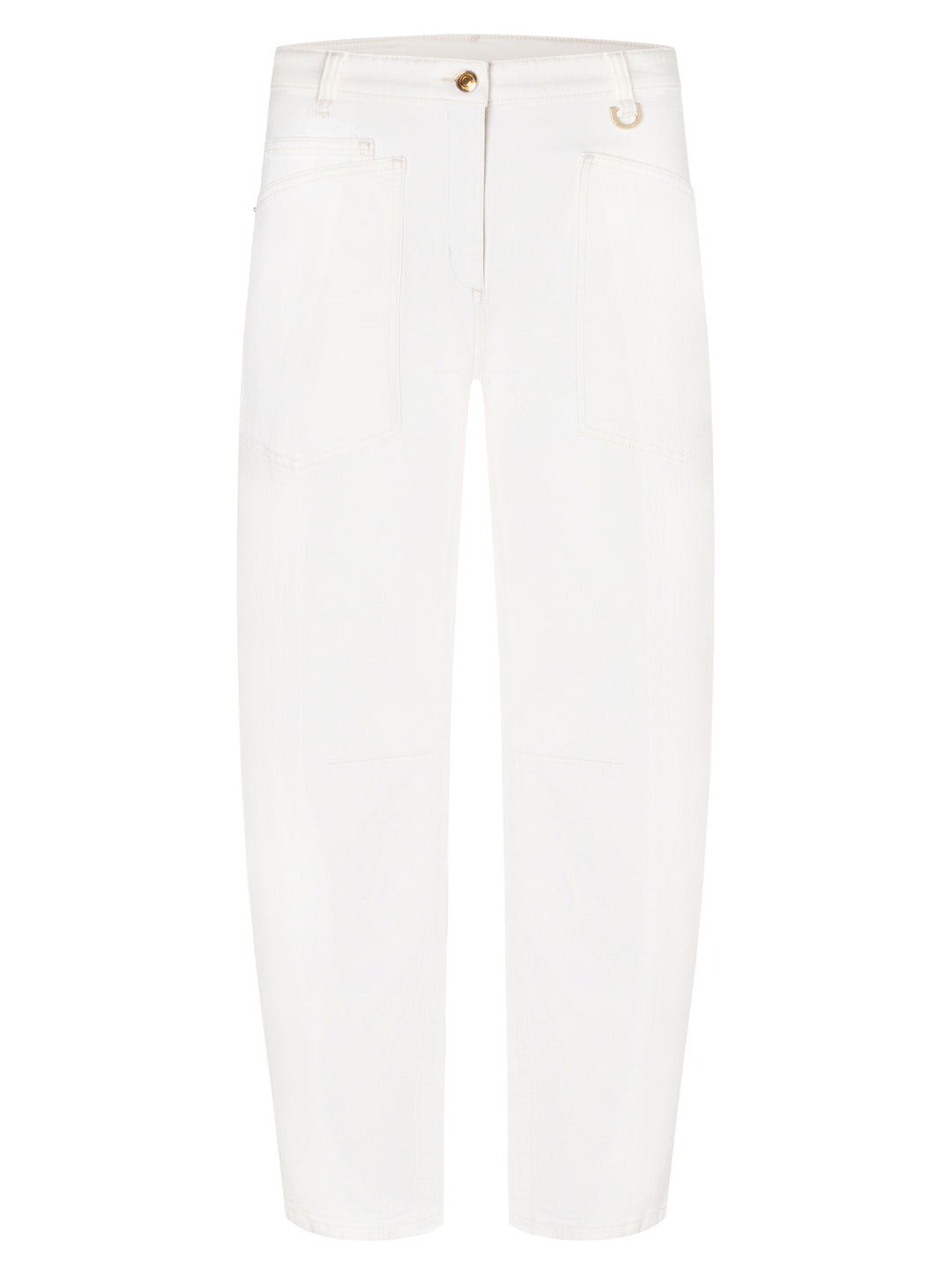 Cambio Ocean Jeans – Wit-92% katoen, 6% elastomultiester, 2% elastaan-DAMES BROEKEN-Wit