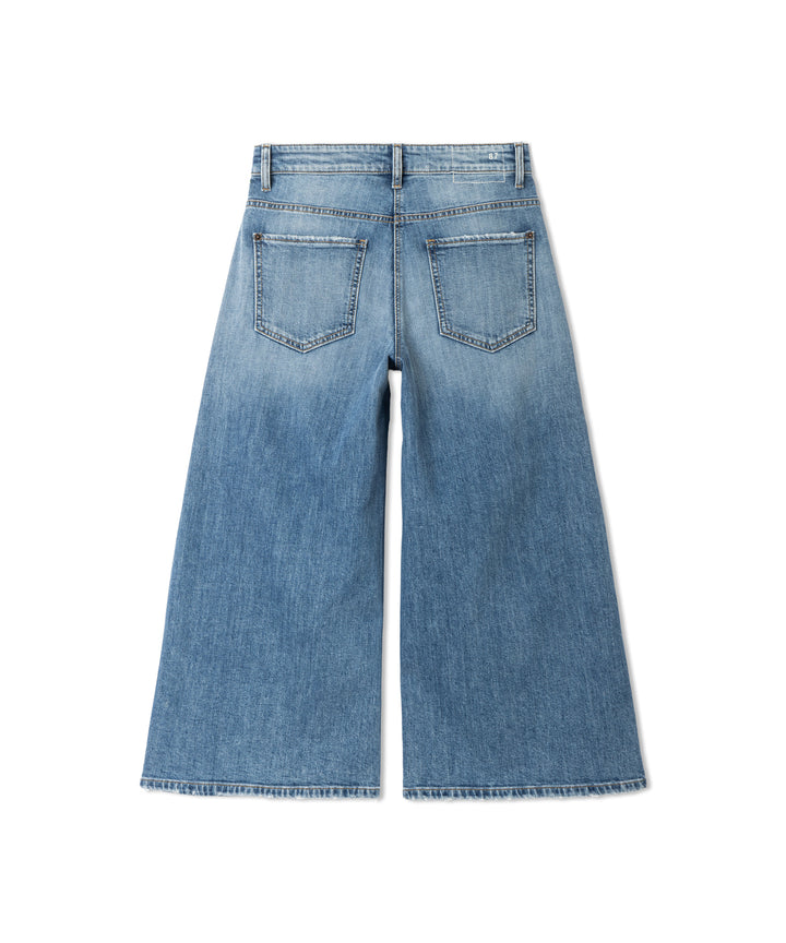 Cambio Odina Jeans – Blauw-98% katoen, 2% elastaan-DAMES BROEKEN-Blauw