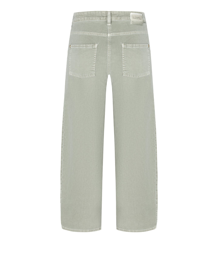 Cambio Oria Jeans – Groen-94% katoen, 4% elastomultiester, 2% elastaan -DAMES BROEKEN-Groen