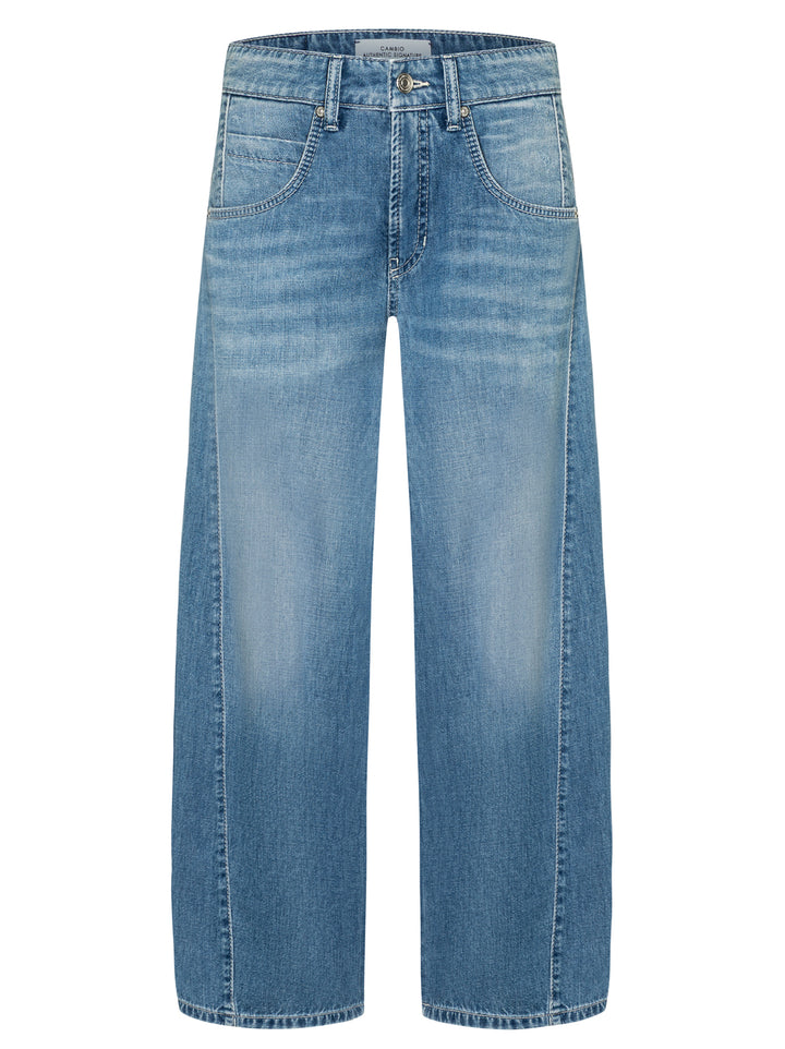 Cambio Orla Jeans – Blauw-100% katoen-DAMES BROEKEN-Blauw