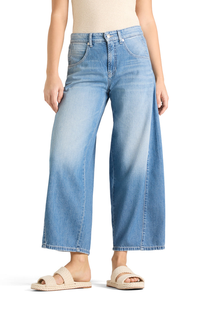 Cambio Orla Jeans – Blauw-100% katoen-DAMES BROEKEN-Blauw