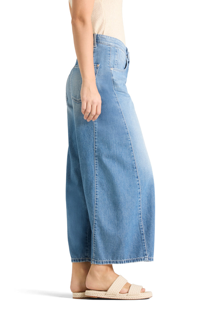Cambio Orla Jeans – Blauw-100% katoen-DAMES BROEKEN-Blauw