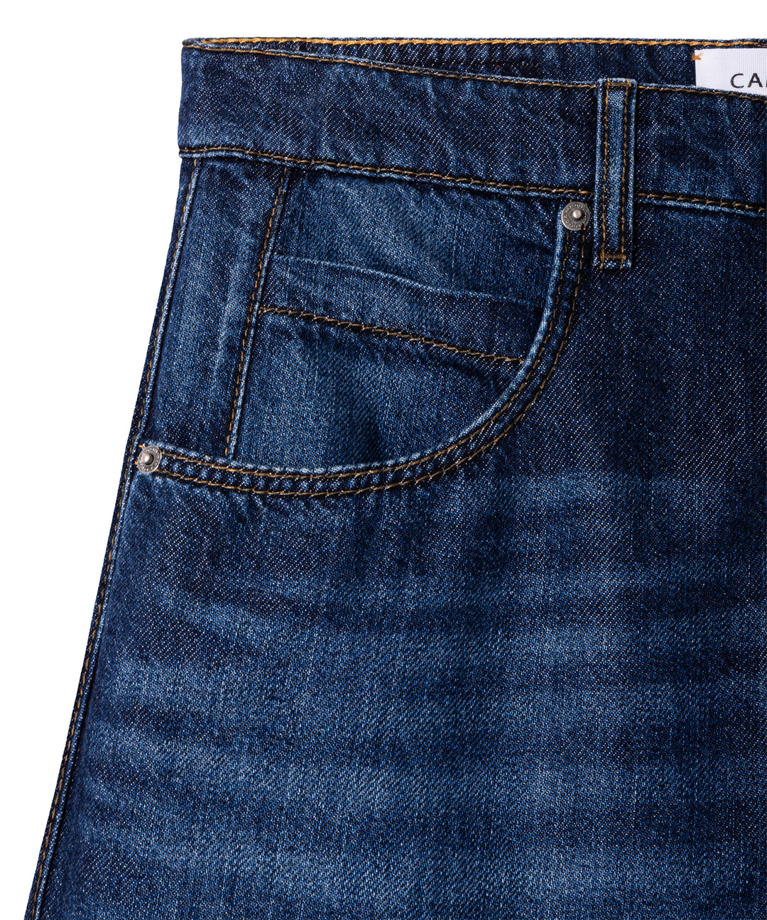 Cambio Orla Jeans – Blauw-62% katoen, 38% lyocell-DAMES BROEKEN-Blauw