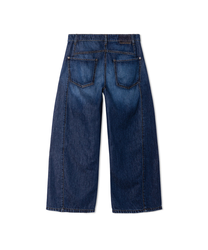 Cambio Orla Jeans – Blauw-62% katoen, 38% lyocell-DAMES BROEKEN-Blauw