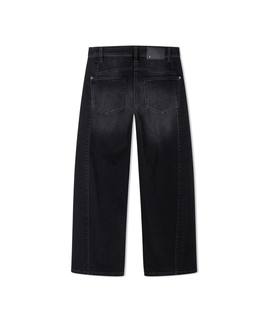 Cambio Orla Jeans – Zwart-92% katoen, 6% elastomultiester, 2% elastaan-DAMES BROEKEN-Zwart