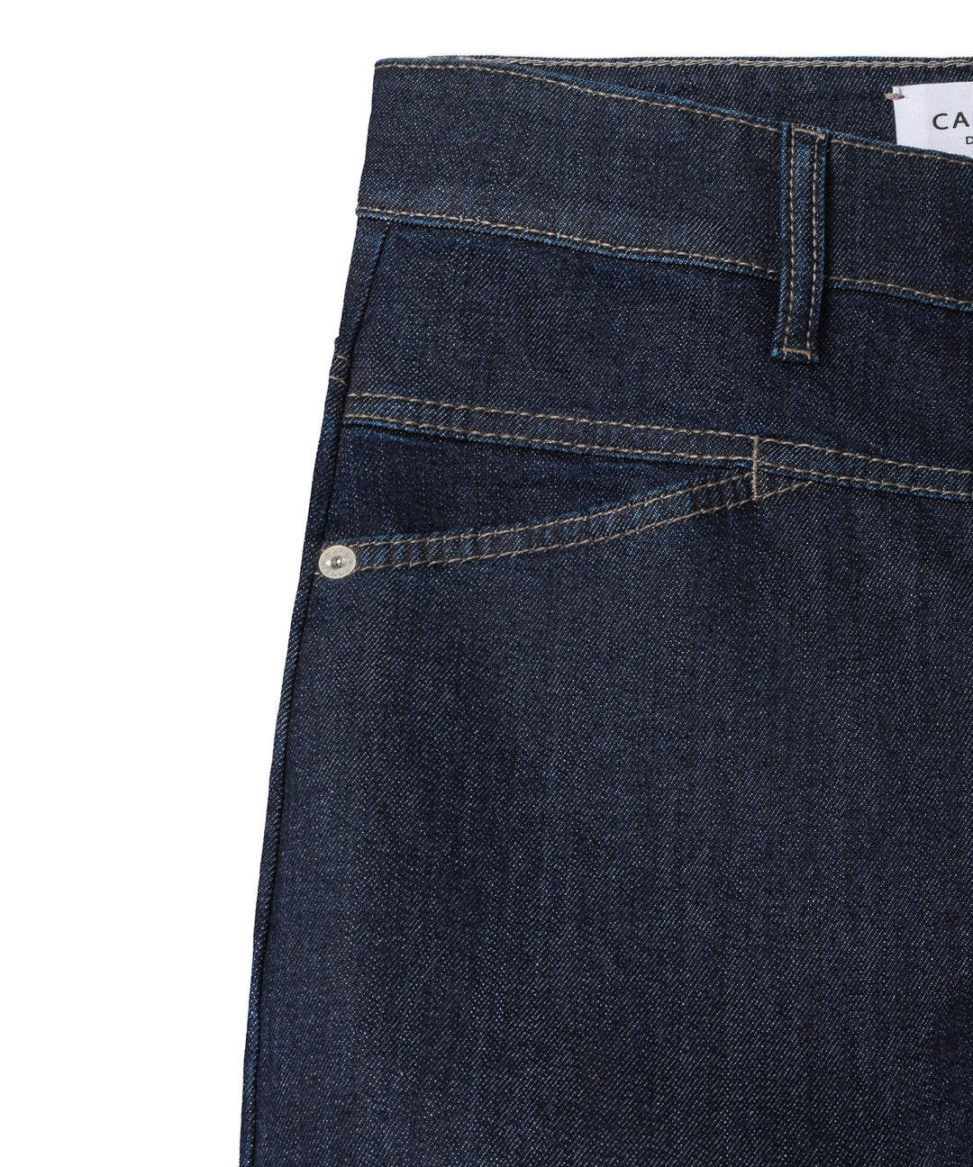 Cambio Ornella Jeans – Blauw-98% katoen, 2% polyurethaan-DAMES BROEKEN-Blauw