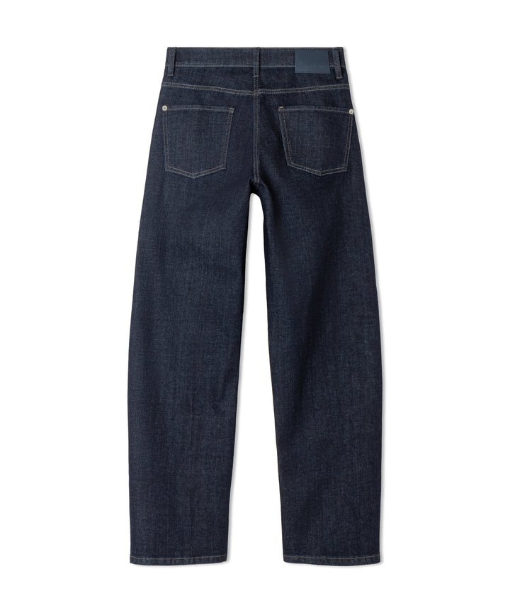 Cambio Ornella Jeans – Blauw-98% katoen, 2% polyurethaan-DAMES BROEKEN-Blauw